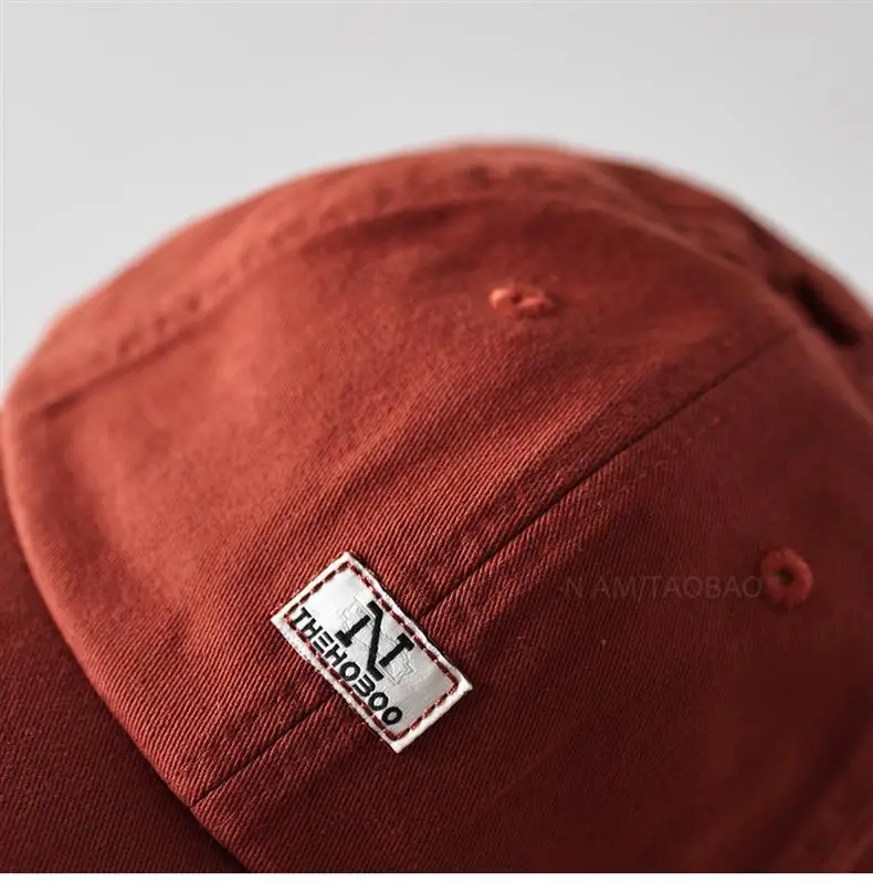 Pink Patch N Logo Baseball Cap for Men Women — feature 14