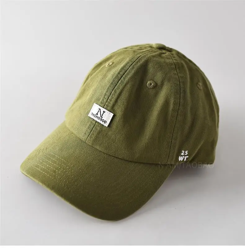 Pink Patch N Logo Baseball Cap for Men Women — feature 15