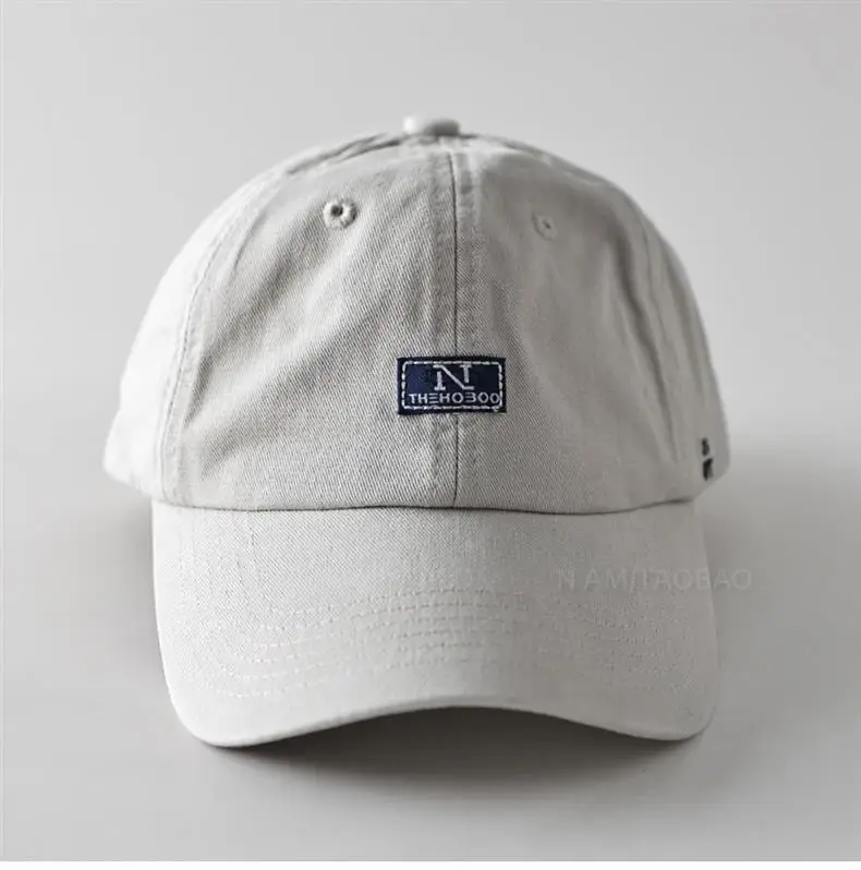 Pink Patch N Logo Baseball Cap for Men Women — feature 7