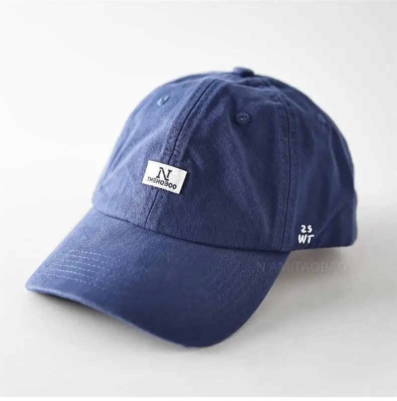 Pink Patch N Logo Baseball Cap for Men Women