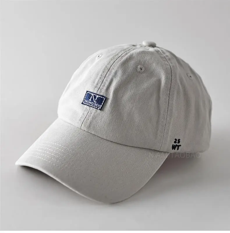 Pink Patch N Logo Baseball Cap for Men Women