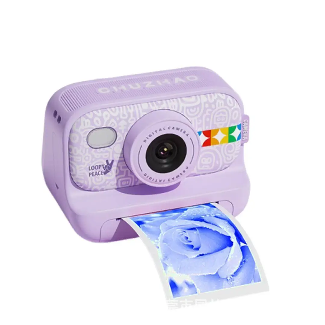 Children's Camera Instant Color Photo Paper Thermal Printing Paper 57*30 Meow Meow Error Correction Machine Color Adhesive Paper — feature 5