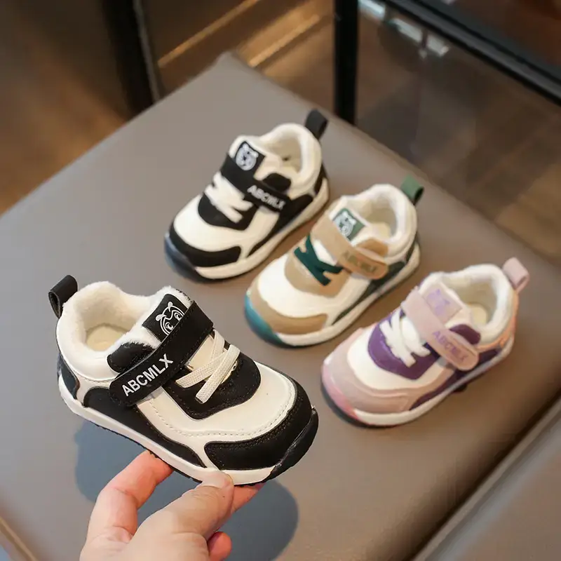 Baby Girls Sneakers Spring Fall Soft Soled 1-3Y