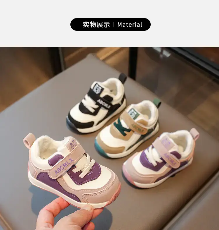 Baby Girls Sneakers Spring Fall Soft Soled 1-3Y — feature 6