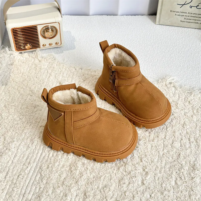 Black Wool-Insulated Toddler Boots for Winter — feature 19