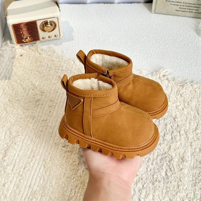 Black Wool-Insulated Toddler Boots for Winter — feature 20
