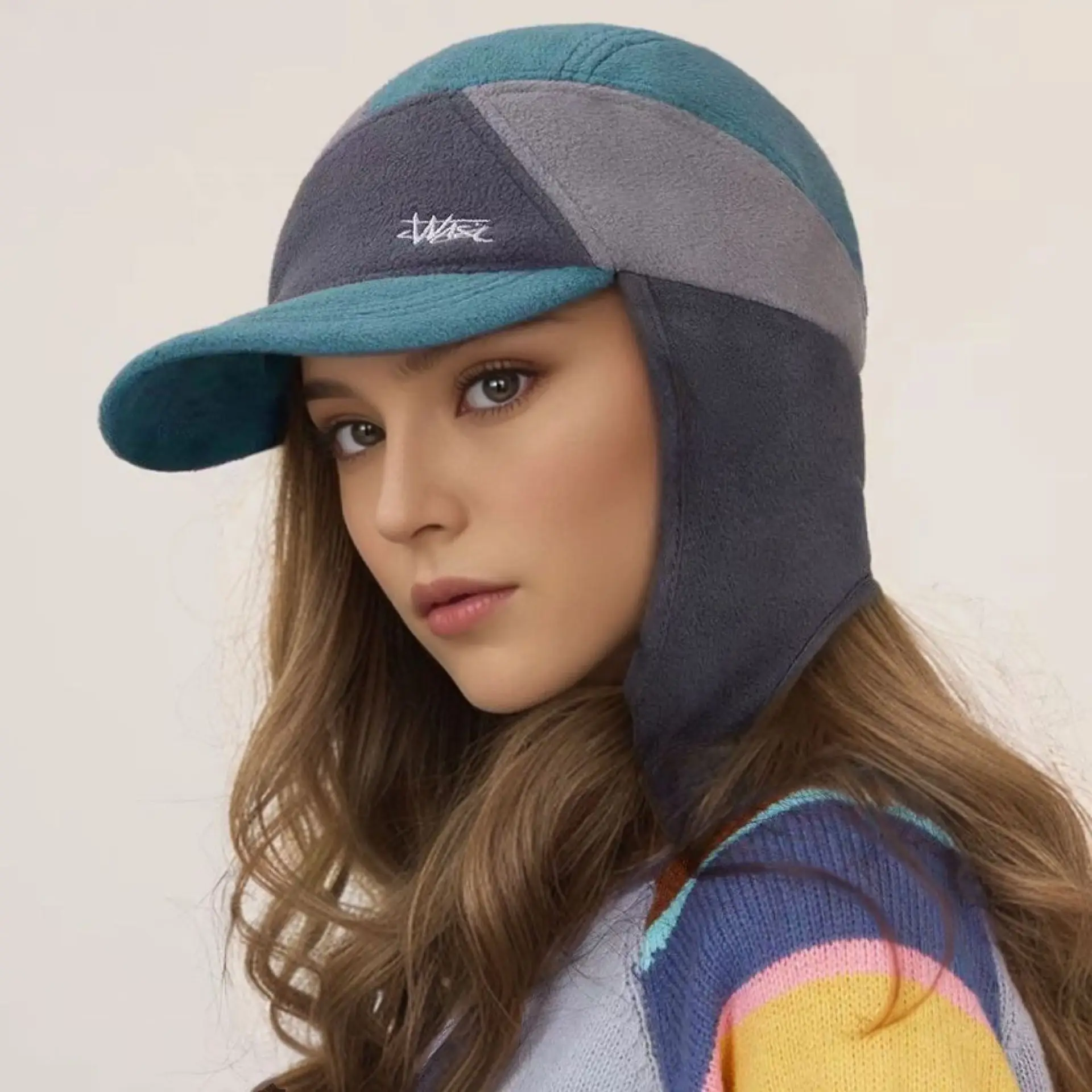Winter Ski Cap Fleece Lined Warm Windproof Duckbill - Image 17
