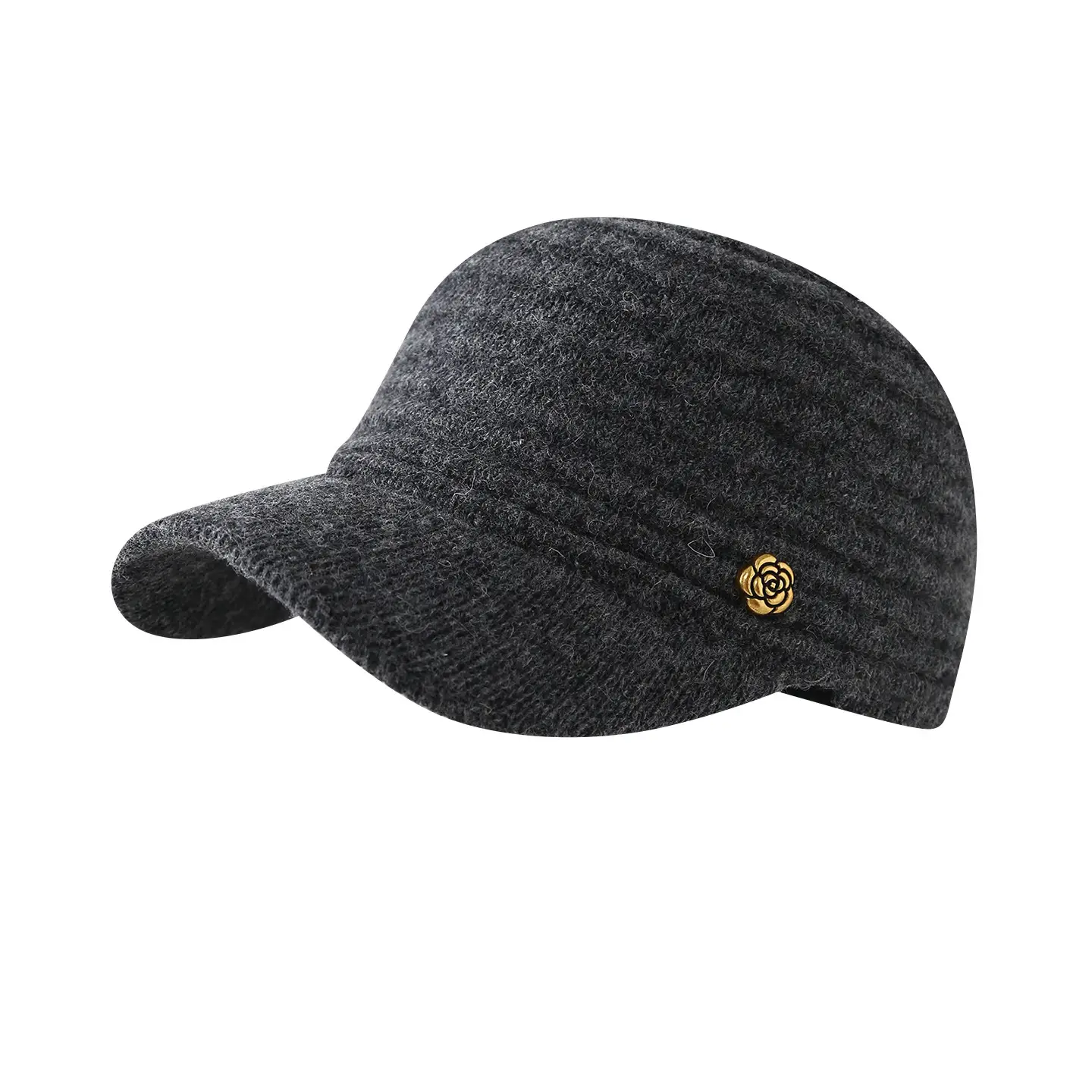 2025 Duckbill Cap Women Warm Knit Baseball Cap - Image 9
