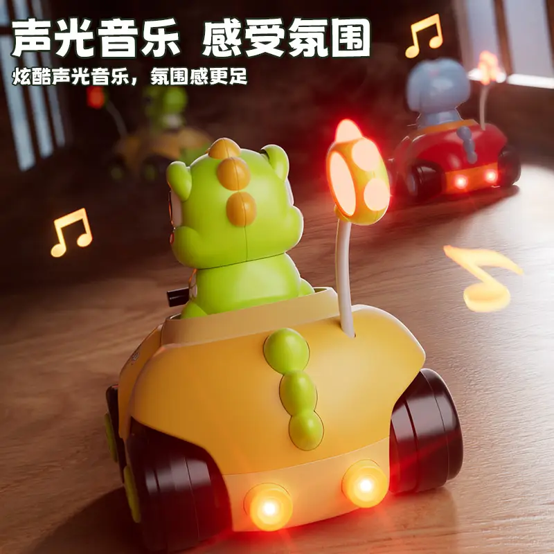 Dinosaur Remote Control Car Kidsren's Toy Car Boy and Girl Baby Birthday Gift 3-6 Years Old Kidsren's Electric Car Remote Control