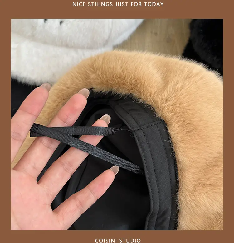 Angry Puppy Stuffed Ears Warm Fur Dog Toy — feature 7