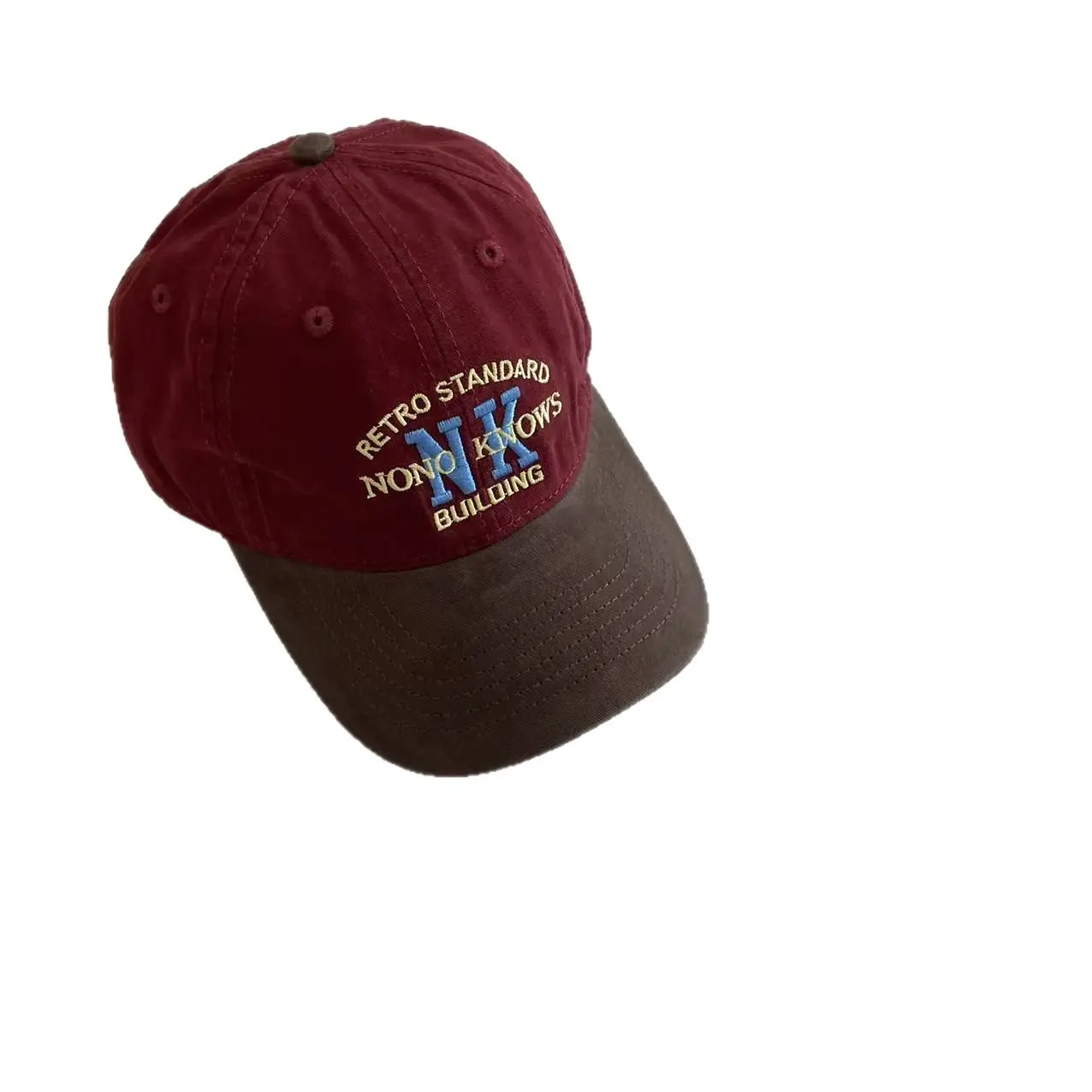 American Embroidered Blue Baseball Cap for Boys Girls Winter - Image 10