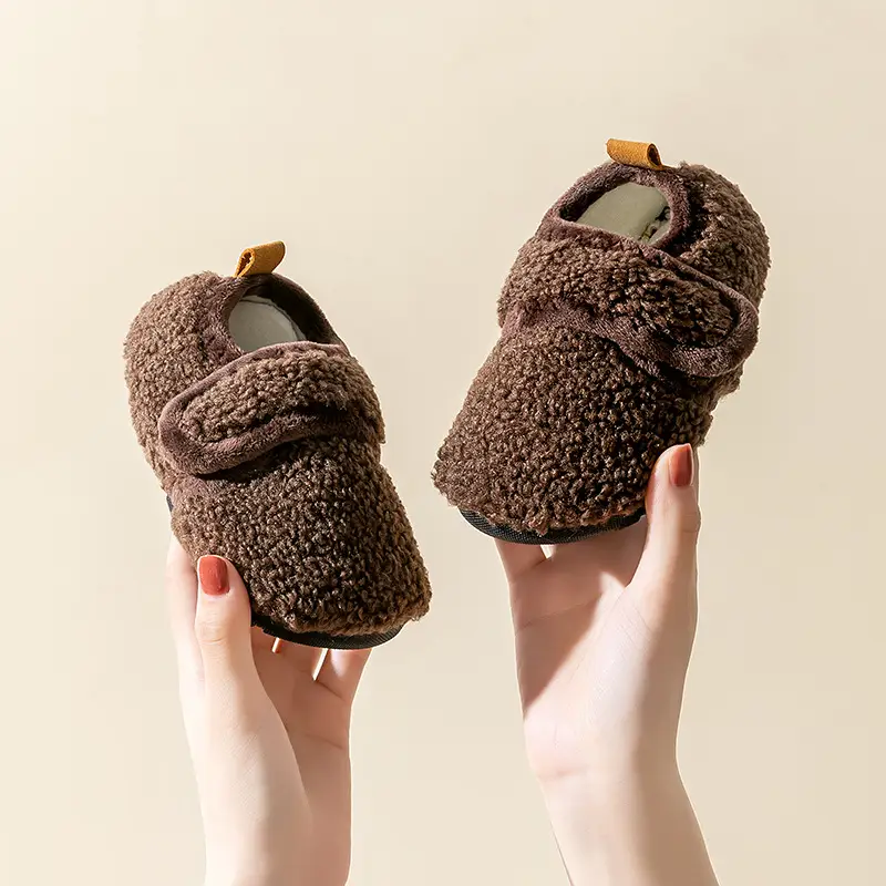Jingqi Baby Shoes 2025 Warm Soft Bottom Plus Size