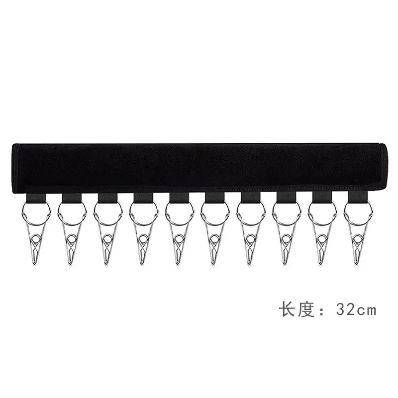 Fashion Hat Storage Multifunctional Baseball Cap Hook Clip Cabinet Punch-Free Hanger Rod