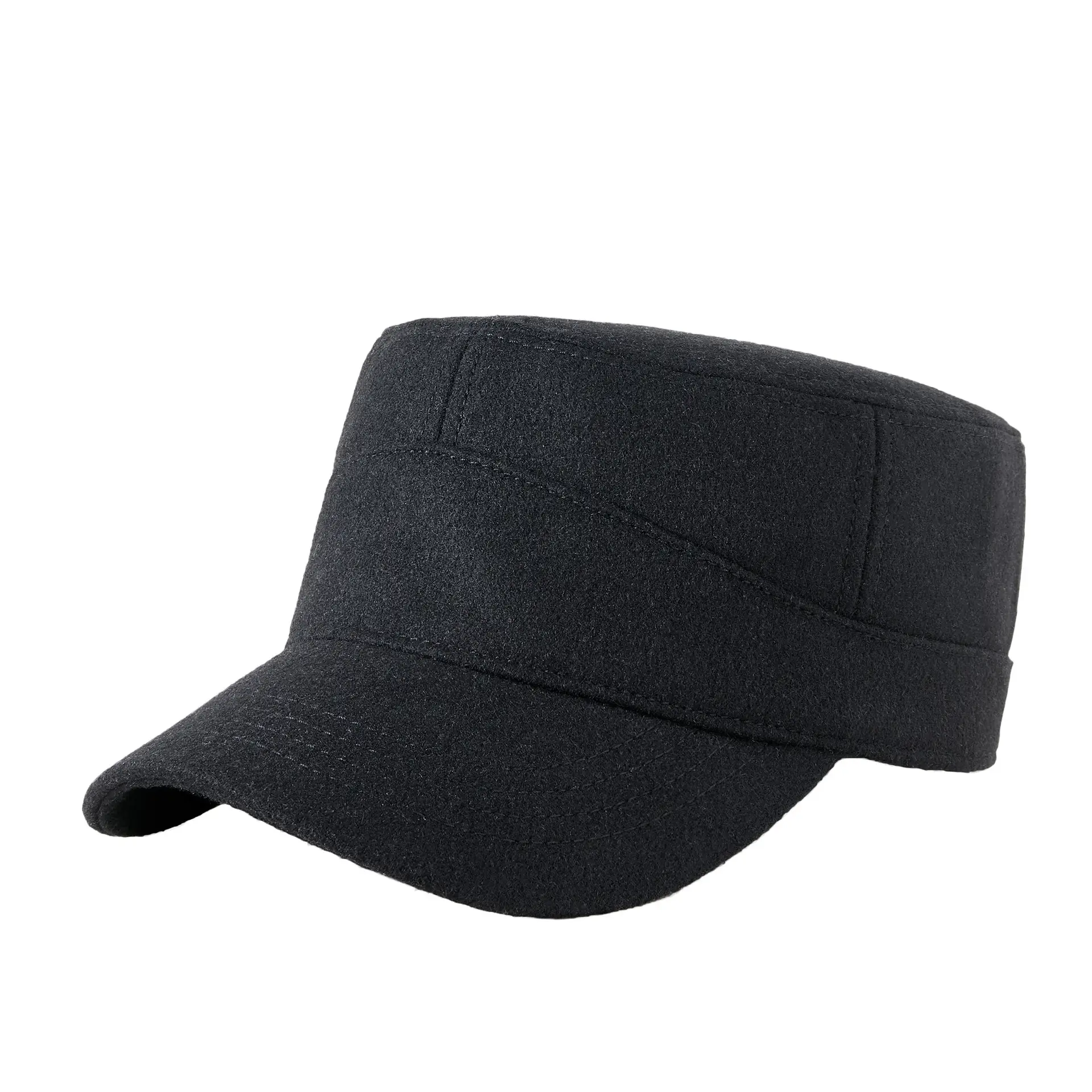 Winter Wool Hat with Fleece Lining for Men - Image 9