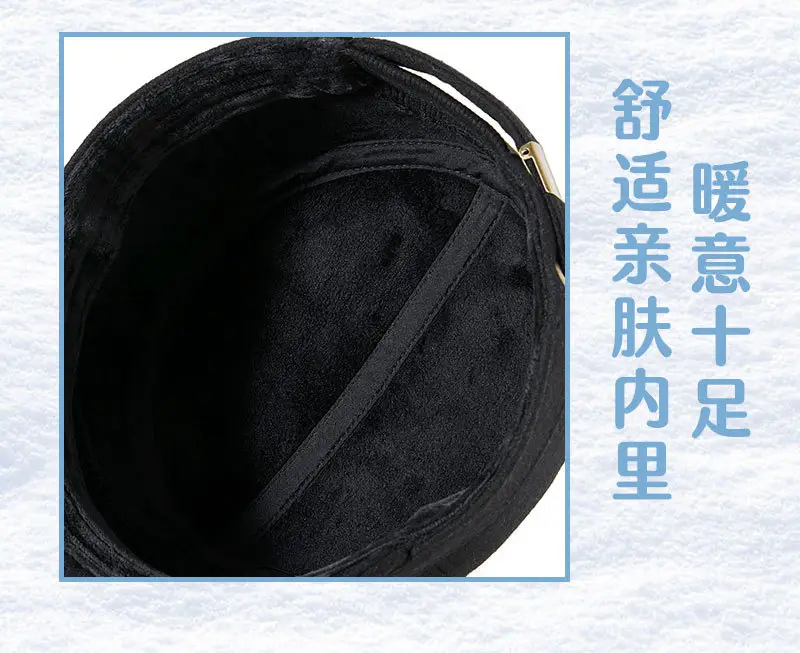 Winter Wool Hat with Fleece Lining for Men — feature 13