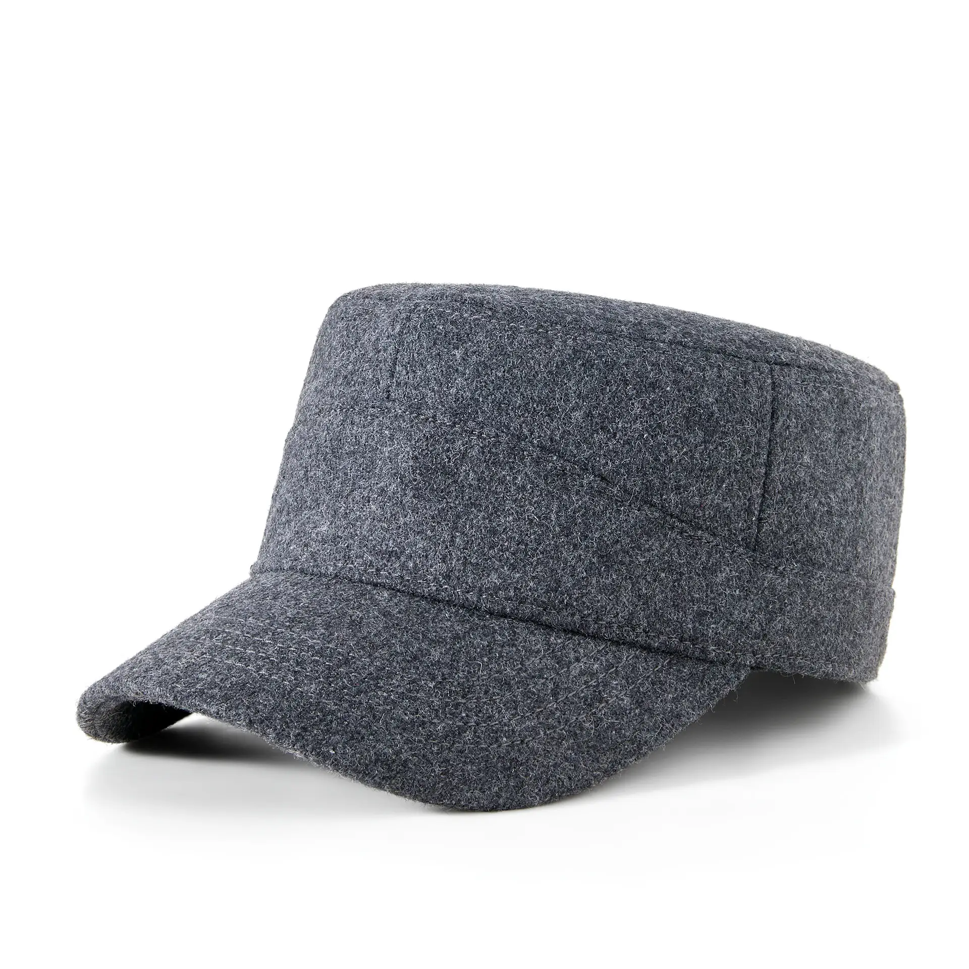 Winter Wool Hat with Fleece Lining for Men - Image 3