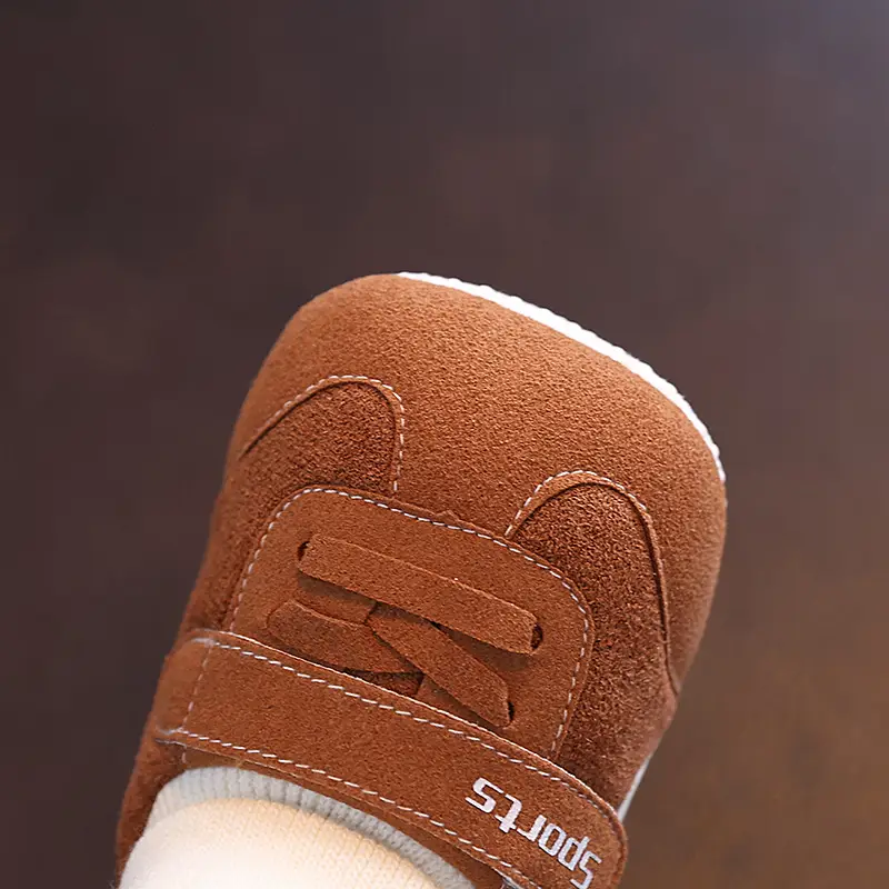 Fleece-Lined Warm Baby Shoes for 0-1 Year Old