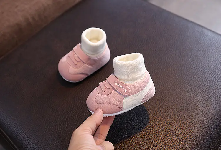 Fleece-Lined Warm Baby Shoes for 0-1 Year Old — feature 17