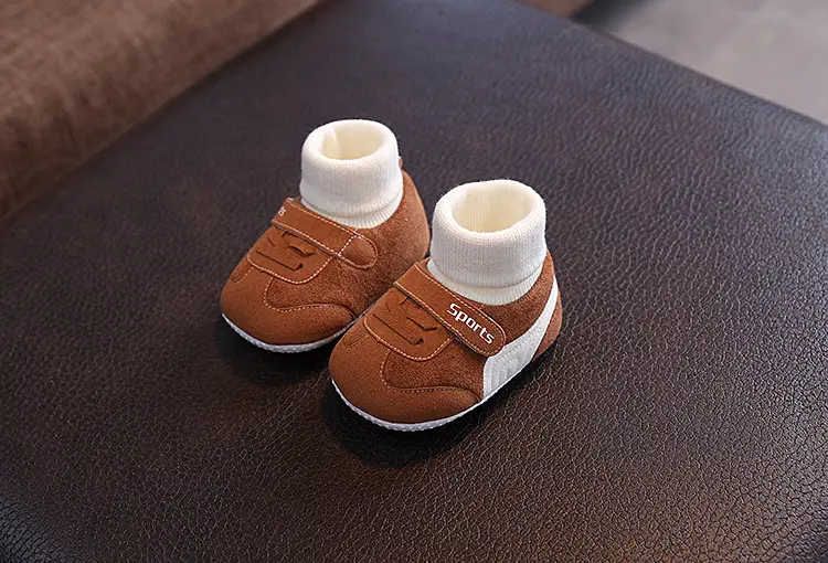 Fleece-Lined Warm Baby Shoes for 0-1 Year Old — feature 3