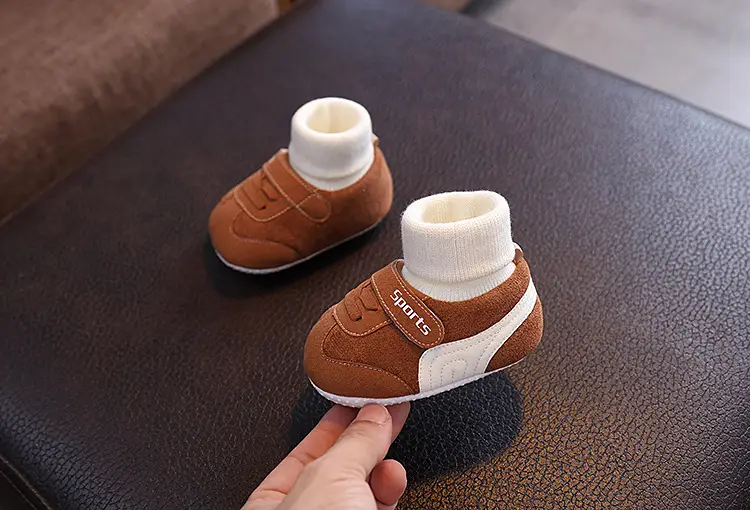 Fleece-Lined Warm Baby Shoes for 0-1 Year Old — feature 4