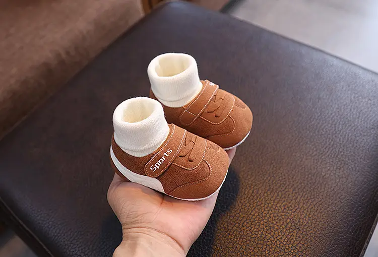 Fleece-Lined Warm Baby Shoes for 0-1 Year Old — feature 5