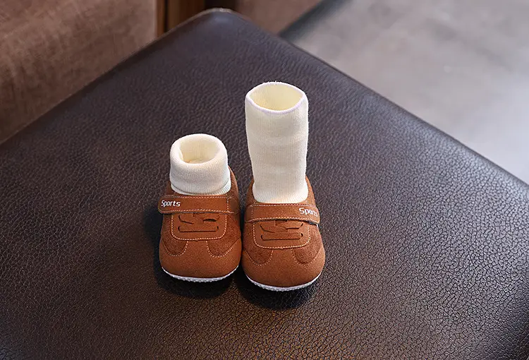 Fleece-Lined Warm Baby Shoes for 0-1 Year Old — feature 9