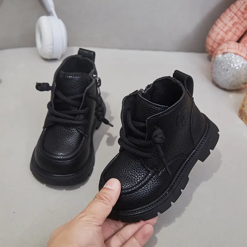 Baby Boots Autumn Winter Kids Soft Sole Leather — feature 4