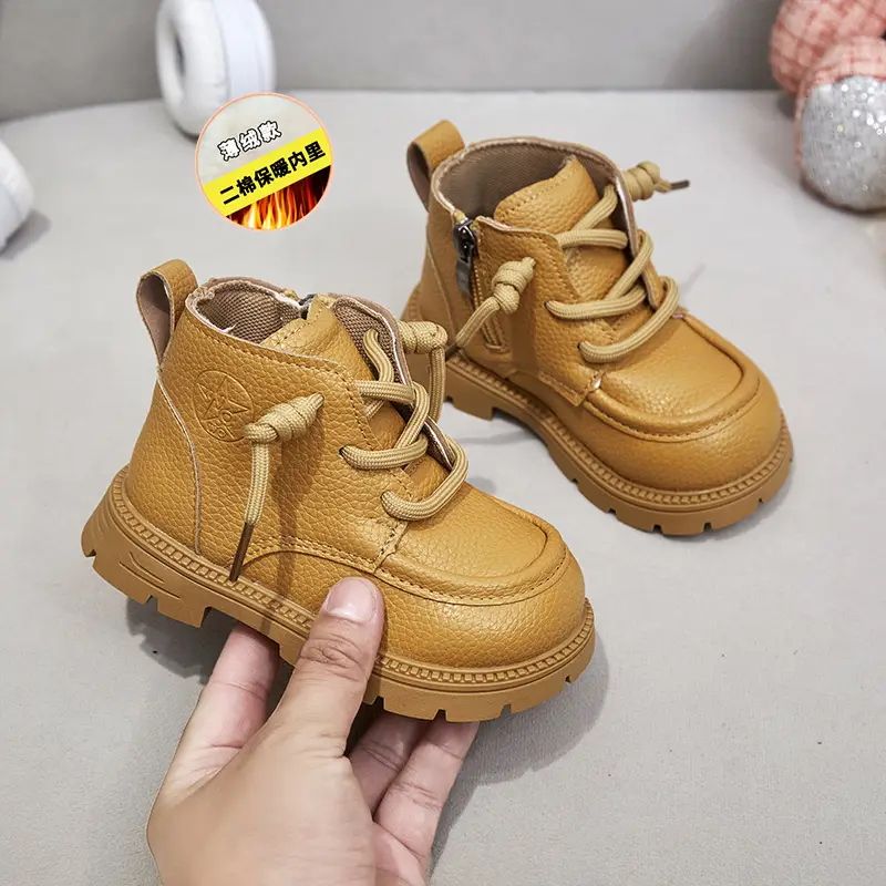 Baby Boots Autumn Winter Kids Soft Sole Leather — feature 6