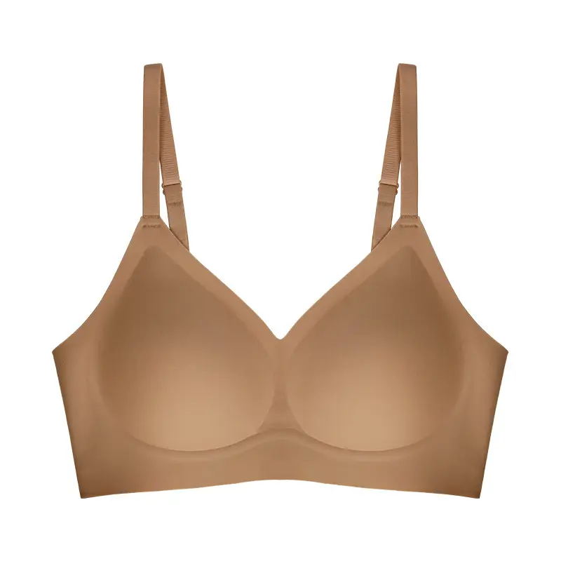 White T-Shirt Bra for Women, Push-Up, Soft Support, Breathable, Anti-Sagging, Minimizes Large Bust, Full Cup, Soft and Comfortable