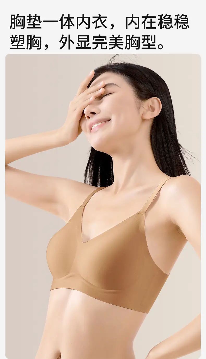 White T-Shirt Bra for Women, Push-Up, Soft Support, Breathable, Anti-Sagging, Minimizes Large Bust, Full Cup, Soft and Comfortable — feature 11