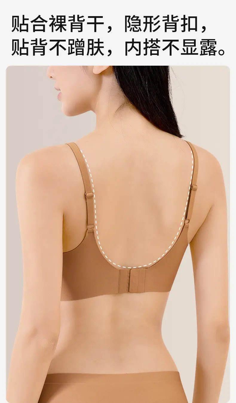 White T-Shirt Bra for Women, Push-Up, Soft Support, Breathable, Anti-Sagging, Minimizes Large Bust, Full Cup, Soft and Comfortable — feature 15