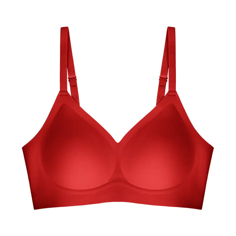 White T-Shirt Bra for Women, Push-Up, Soft Support, Breathable, Anti-Sagging, Minimizes Large Bust, Full Cup, Soft and Comfortable