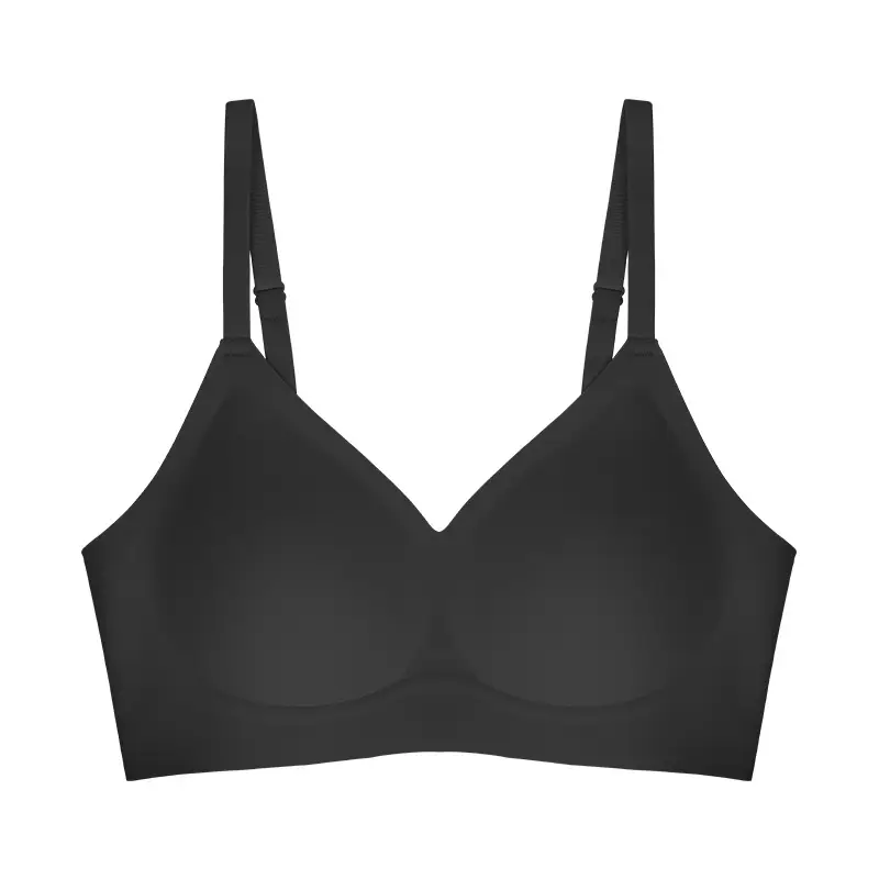 White T-Shirt Bra for Women, Push-Up, Soft Support, Breathable, Anti-Sagging, Minimizes Large Bust, Full Cup, Soft and Comfortable