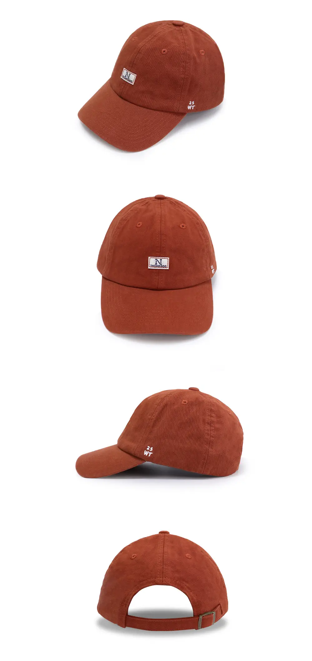 Women's Korean Style Washed Cap 55-58cm — feature 5