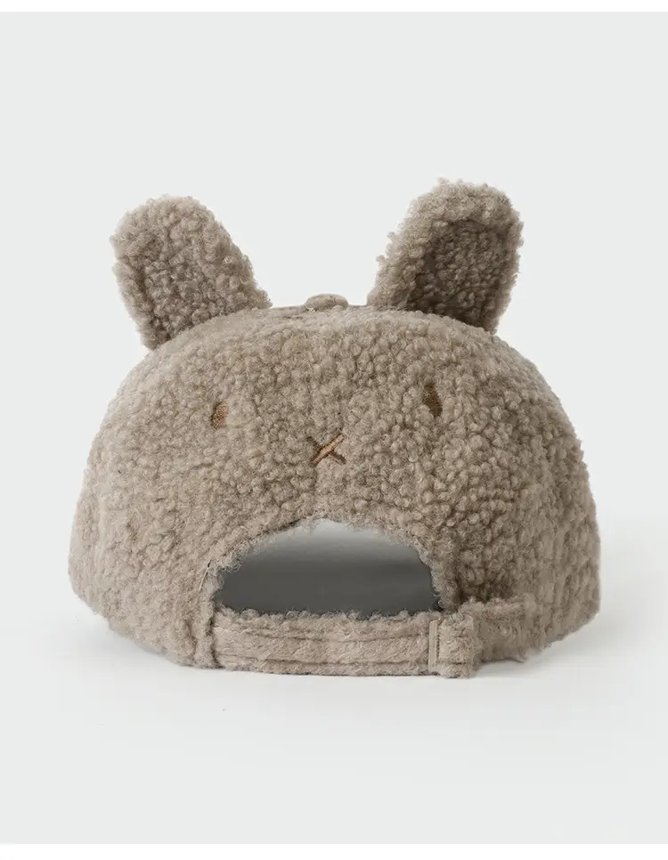 Sweet Rabbit Ear Cap for Women Winter Warm Face Slimmer — feature 10