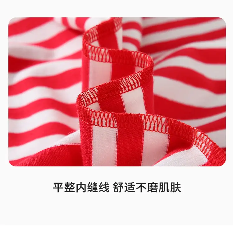 Older Boys Teddy Shirt Striped Cotton Autumn Wear — feature 26