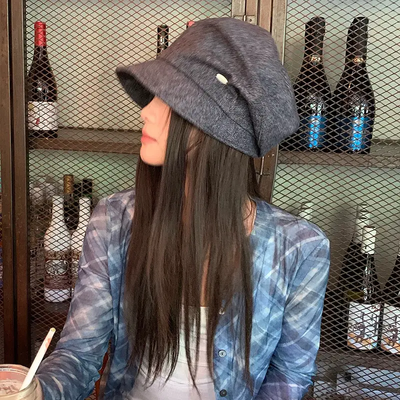Women Face Slimming High-End Suit Hat for Winter Autumn - Image 3