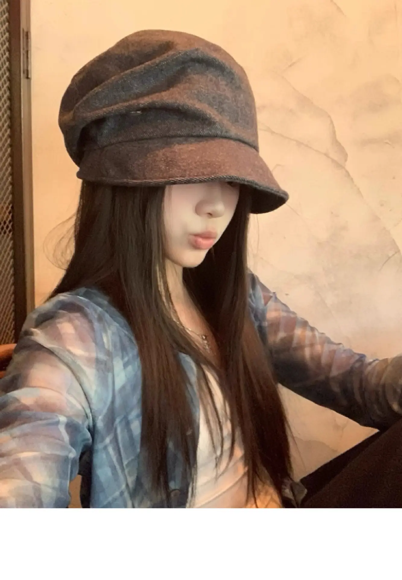 Women Face Slimming High-End Suit Hat for Winter Autumn — feature 6
