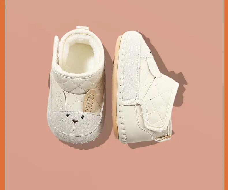 Baby Snow Boots 6-12M Cotton Fleece Lined Warm Winter — feature 25