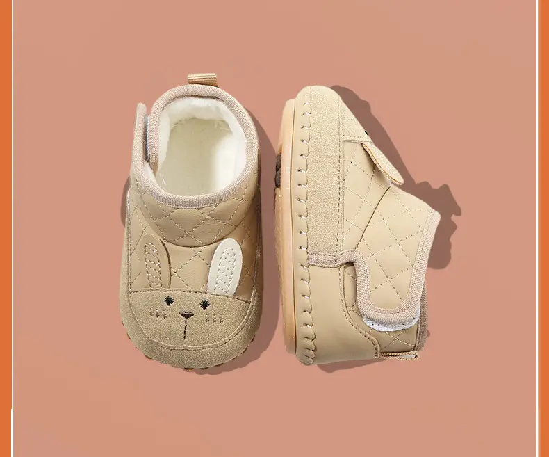Baby Snow Boots 6-12M Cotton Fleece Lined Warm Winter — feature 28