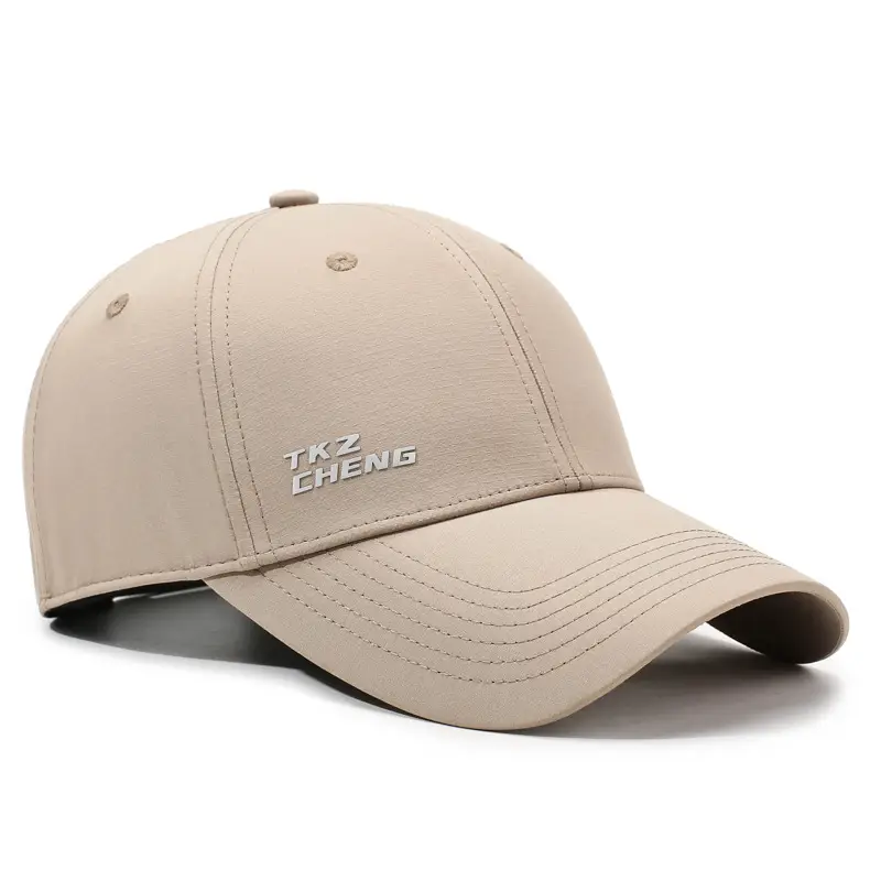 Men's Brown XING CHENG Baseball Cap - Image 6