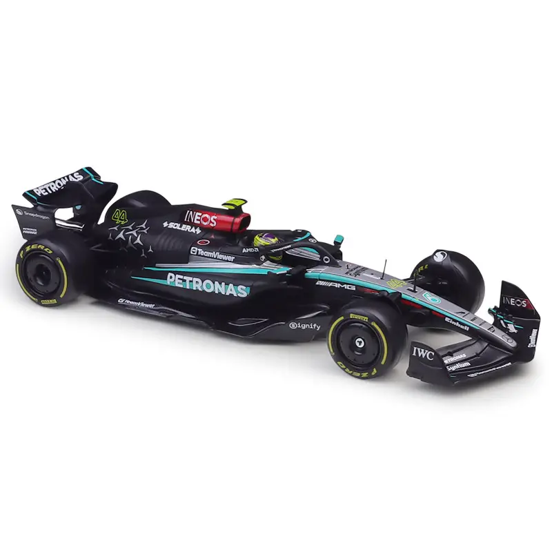 W15E Racing Car 1:24 2024 F1 Mercedes Black Red Bull - Image 24