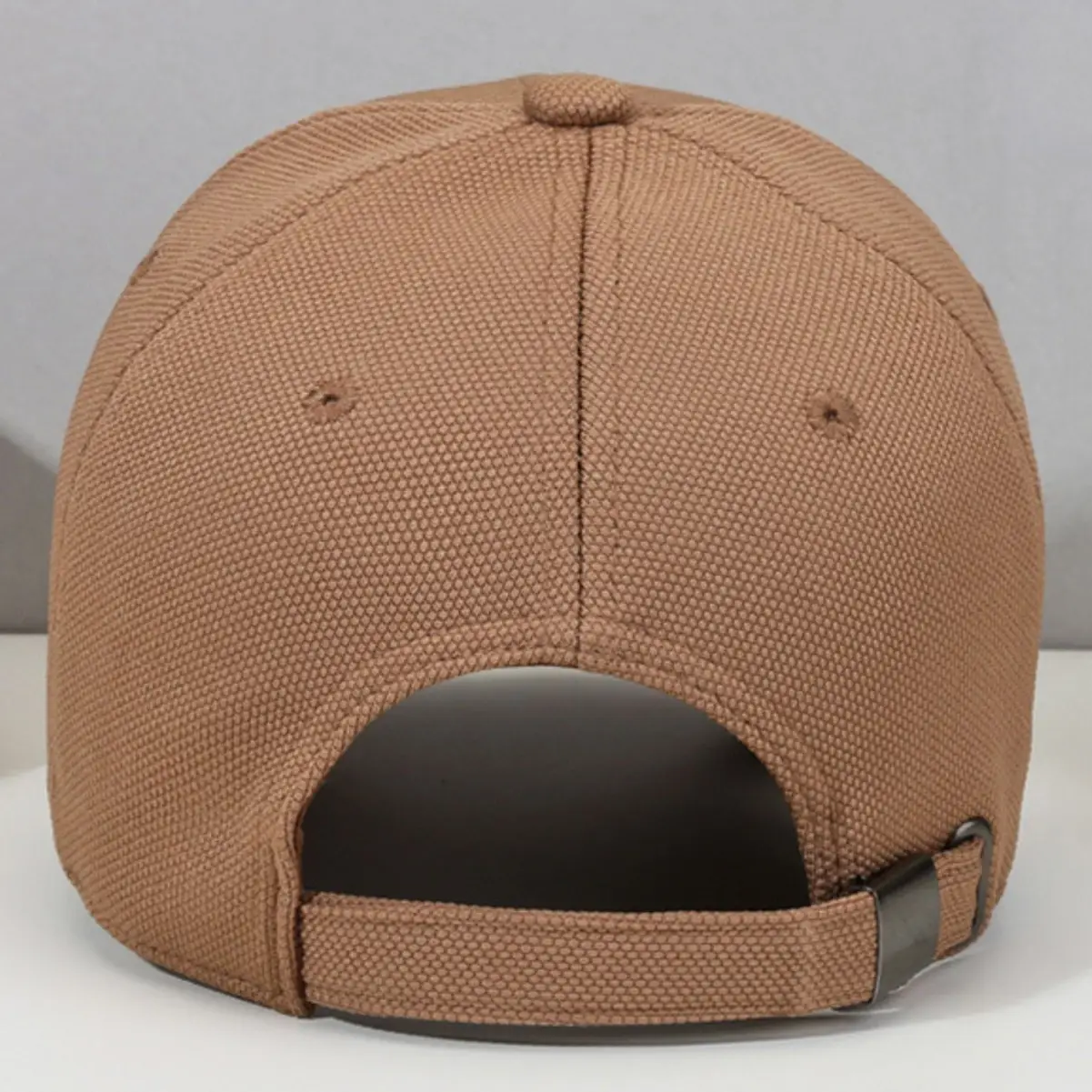 Men's 2025 Baseball Cap Oversized Brown Duckbill Style - Image 14