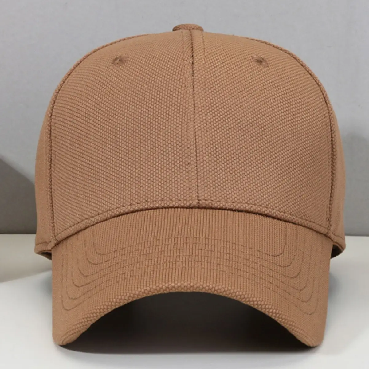 Men's 2025 Baseball Cap Oversized Brown Duckbill Style - Image 15