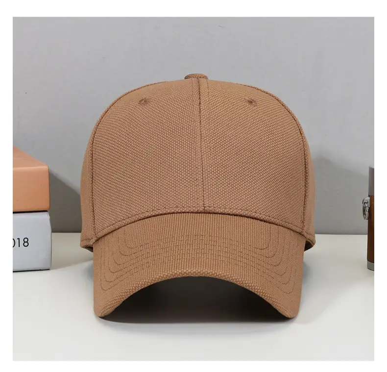 Men's 2025 Baseball Cap Oversized Brown Duckbill Style — feature 7