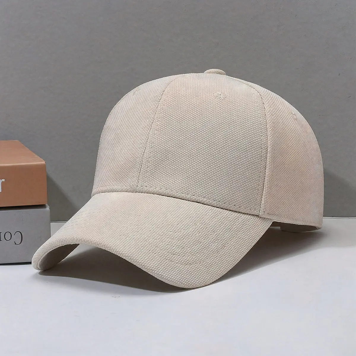 Men's 2025 Baseball Cap Oversized Brown Duckbill Style - Image 5