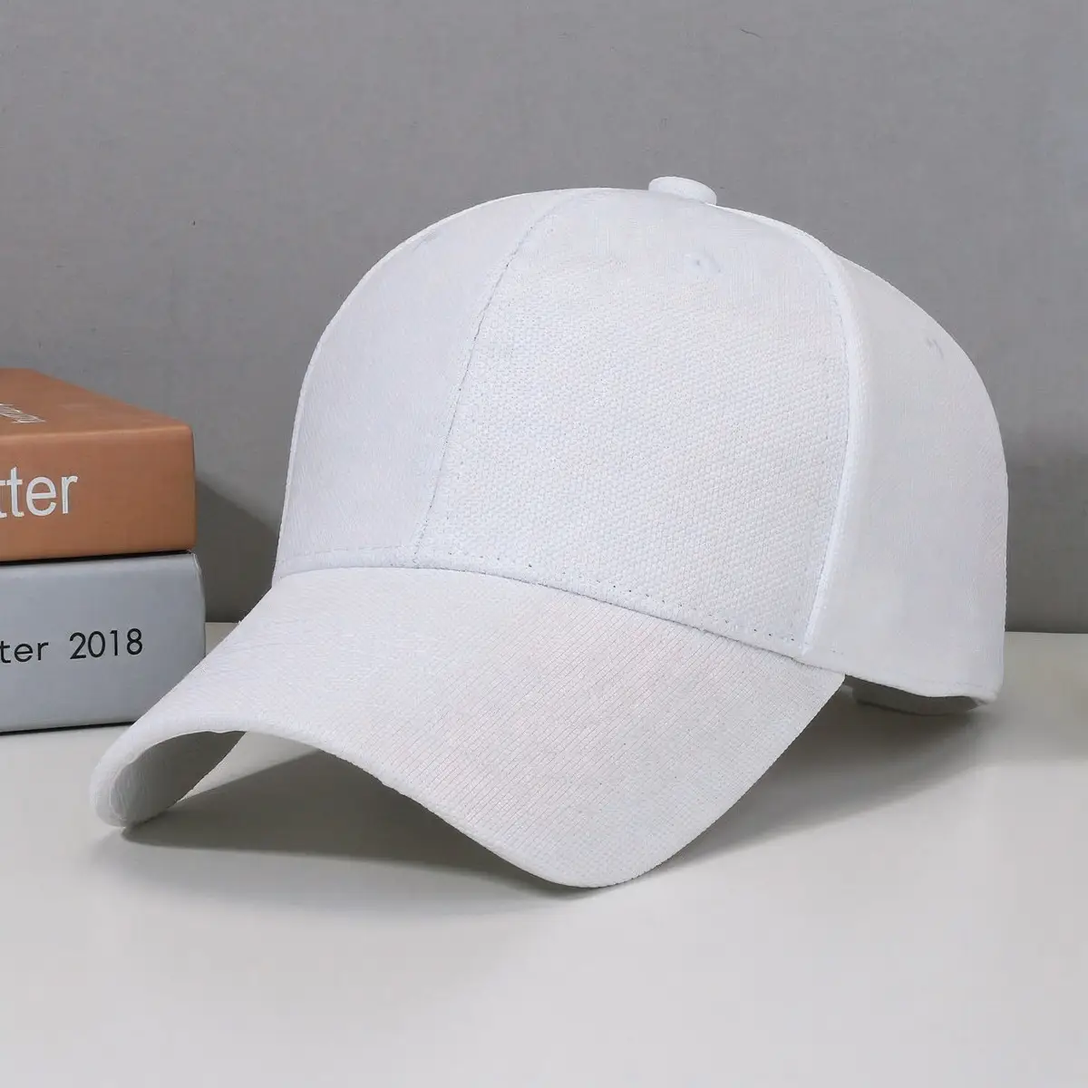 Men's 2025 Baseball Cap Oversized Brown Duckbill Style - Image 7
