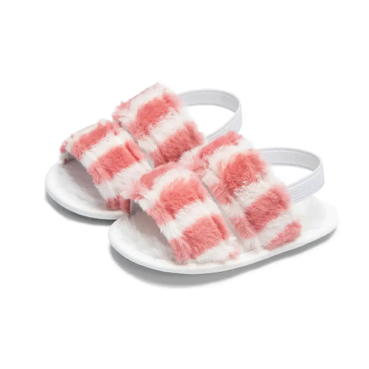 Baby Slippers Cartoon Non-Slip Plush 0-1Yr