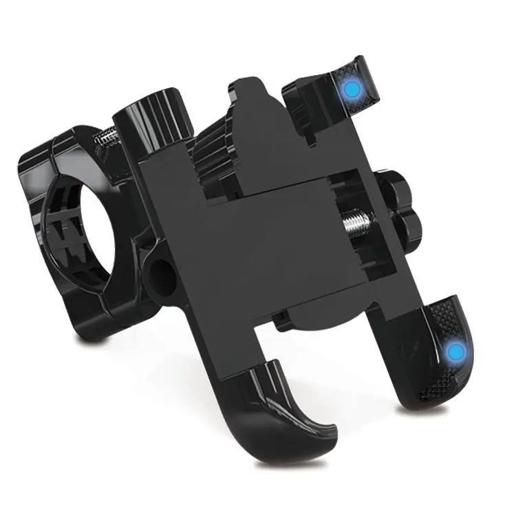 Aluminum Alloy Bicycle Mobile Phone Holder Motorcycle Navigation Road Mountain Riding Electric Vehicle Takeaway Mobile Phone Holder
