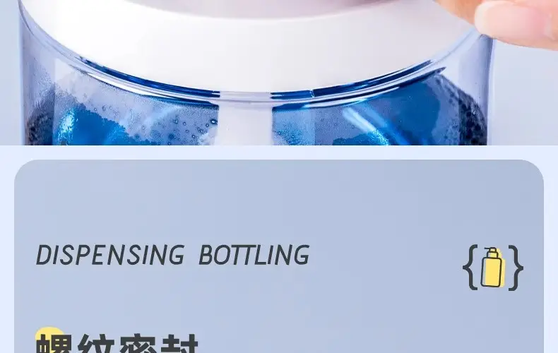 Purple Washing Liquid Dispenser Bottle for Home & Travel — feature 8